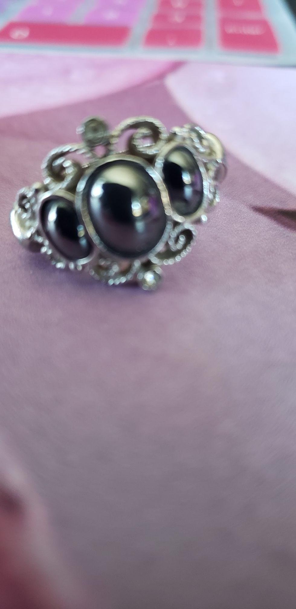 Hematin Silver Jewelry Set