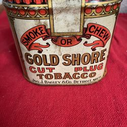 Antique Tobacco Tin 