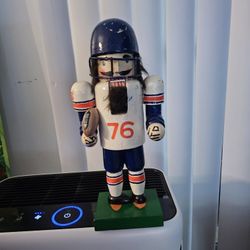 Chicago Bears Nutcracker Steve Mongo McMichaels VTG