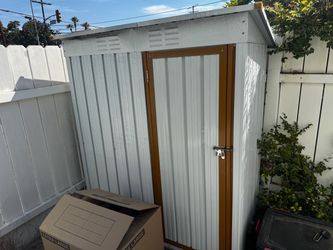 Outdoor Metal Storage Shed