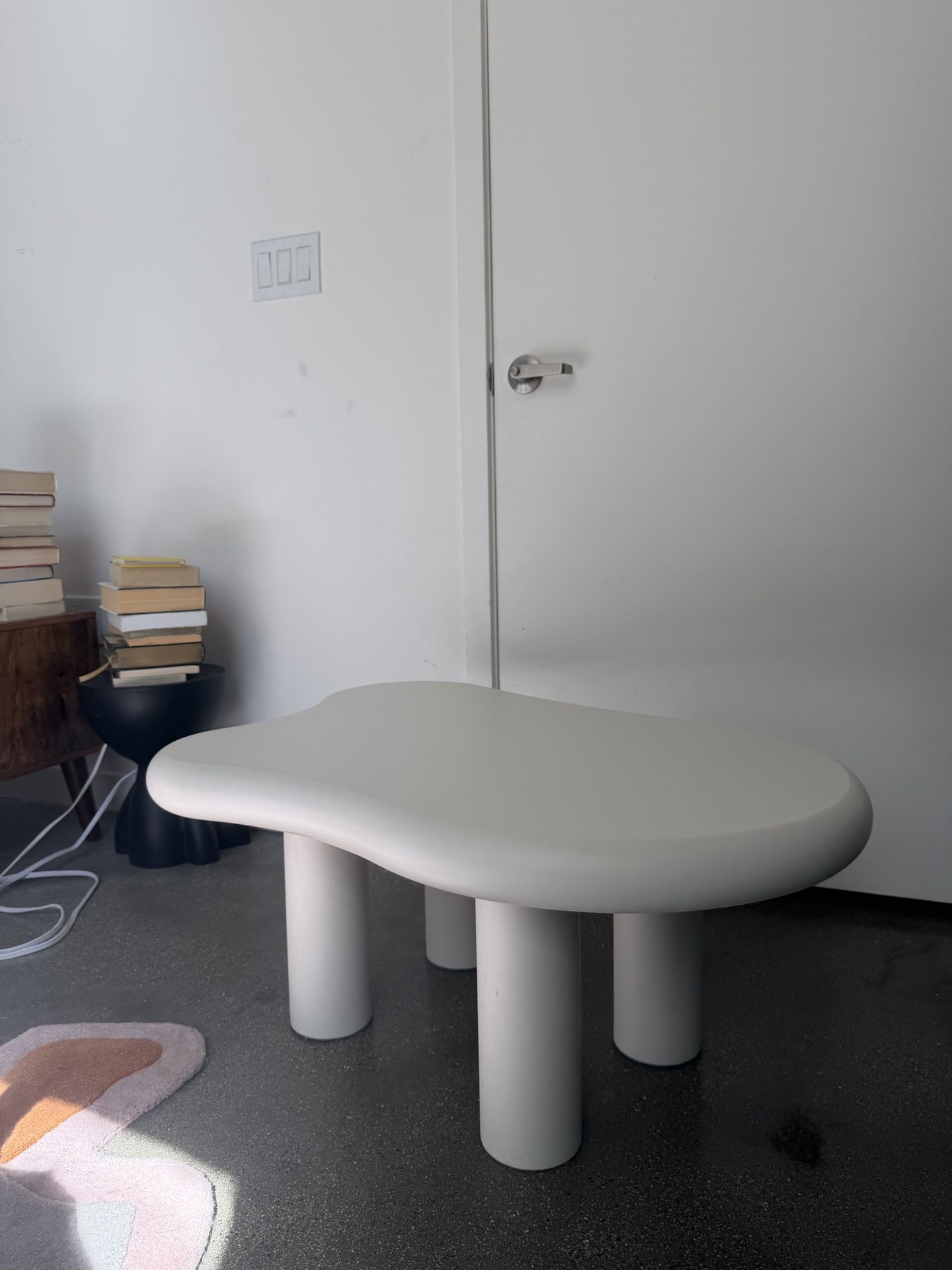 Modern White Coffee Table
