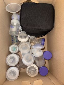 Bottles and baby feeding gear