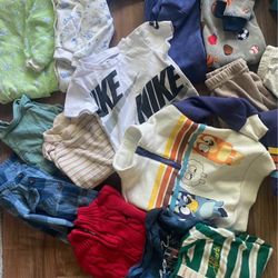 Baby Boy 12 Month Clothes Like New Or New