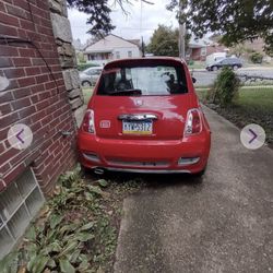 Fiat 500 Sport Rear Bumper 