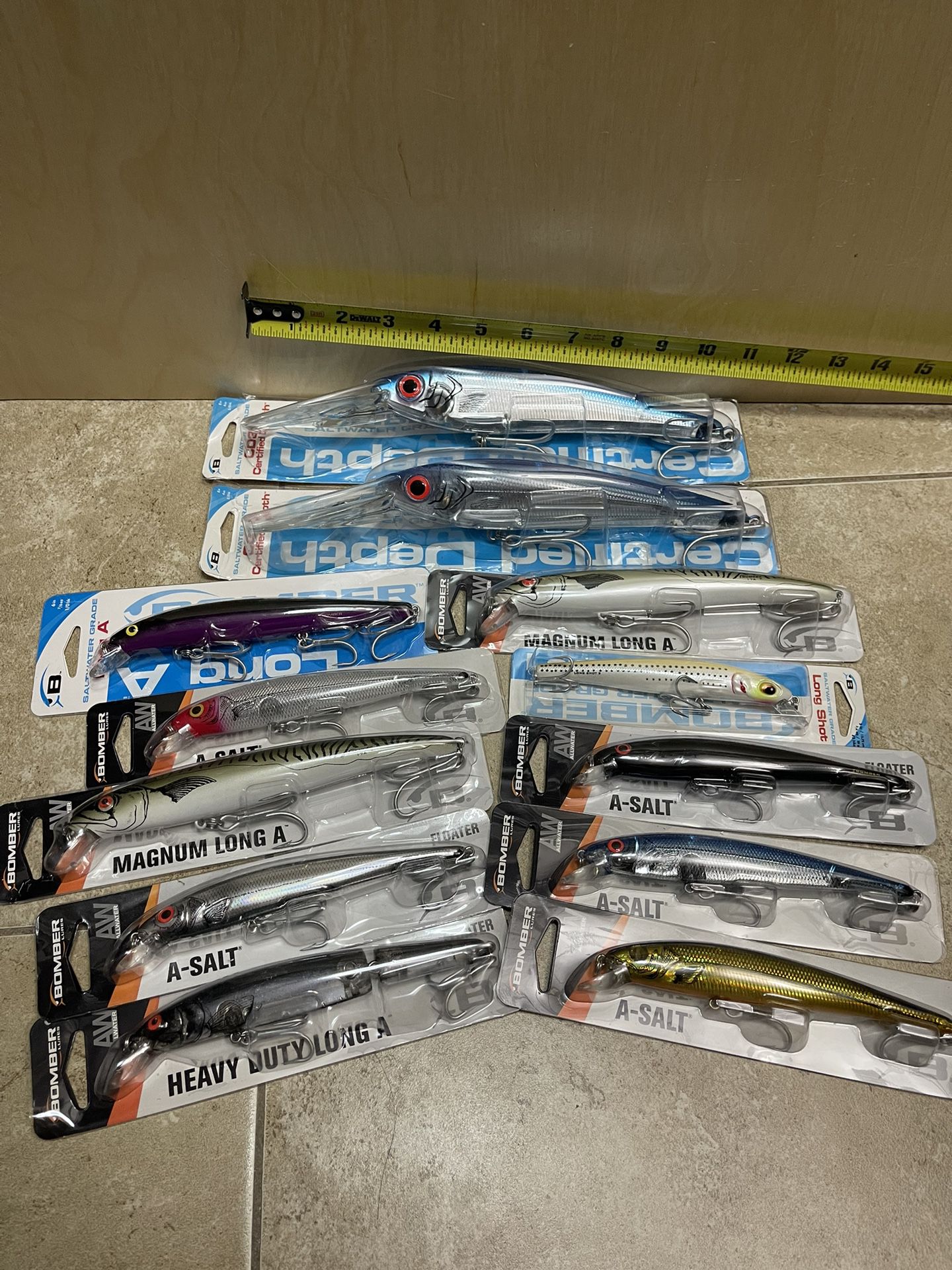 Saltwater Lures - Divers & Floaters 