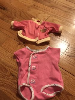 Itty bitty baby onesie & jacket