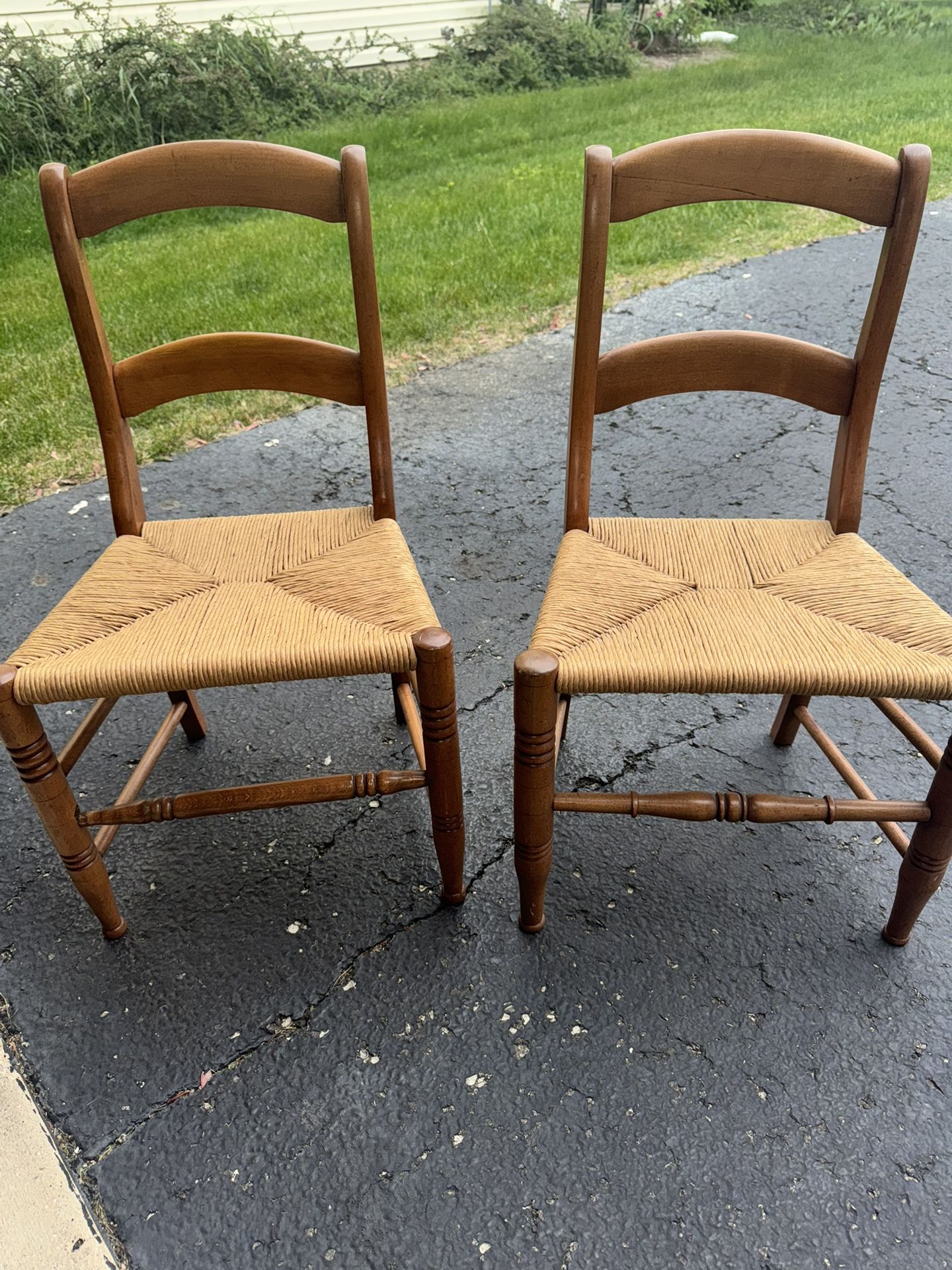 Antique Ladder Chairs