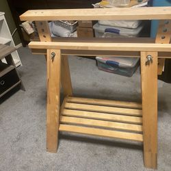 One IKEA Adjustable Height Sawhorse 