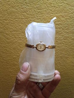 Timex Vintage Gold-Tone Ladies Dress Watch