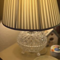 Antique Crystal Lamp