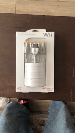 NOS Nintendo Wii Rockfish Component Cable.