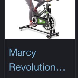 Marcy Club Traine bike stationary