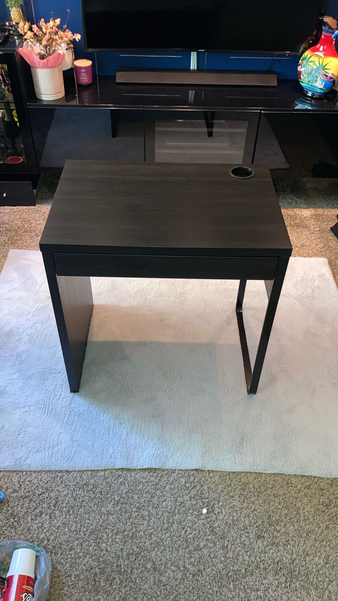 Ikea Black Brown Desk 🔹LIKE NEW🔹