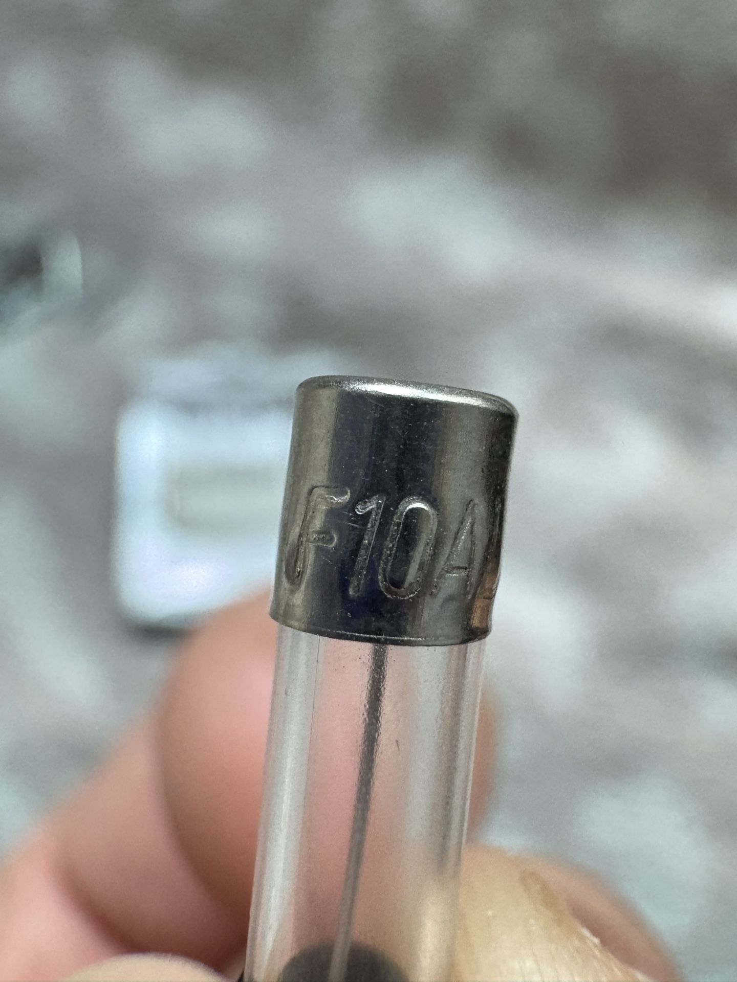 Pack of 10 Glass Fuses — F10A 250V (5x20mm)