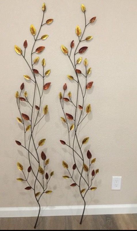 Pier 1 Imports Metal Leaf Wall Decor $27