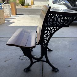 Antique School Desk