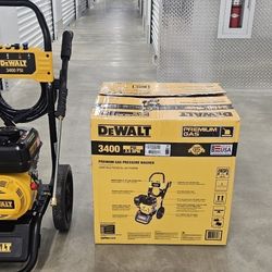 Dewalt Gasoline 3400psi pressure washer