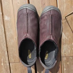 Keen Kaci Winter Slip On Low Height Fleece Lined Clog Wine Tasting Raven