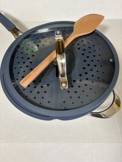 Tramontina 5-Quart All-In-One Plus Ceramic Non-Stick Pan 7-piece Set Blue