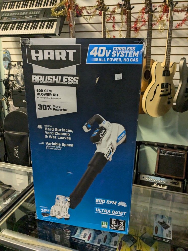 Hart Brushless 600 CFM Blower Kit
