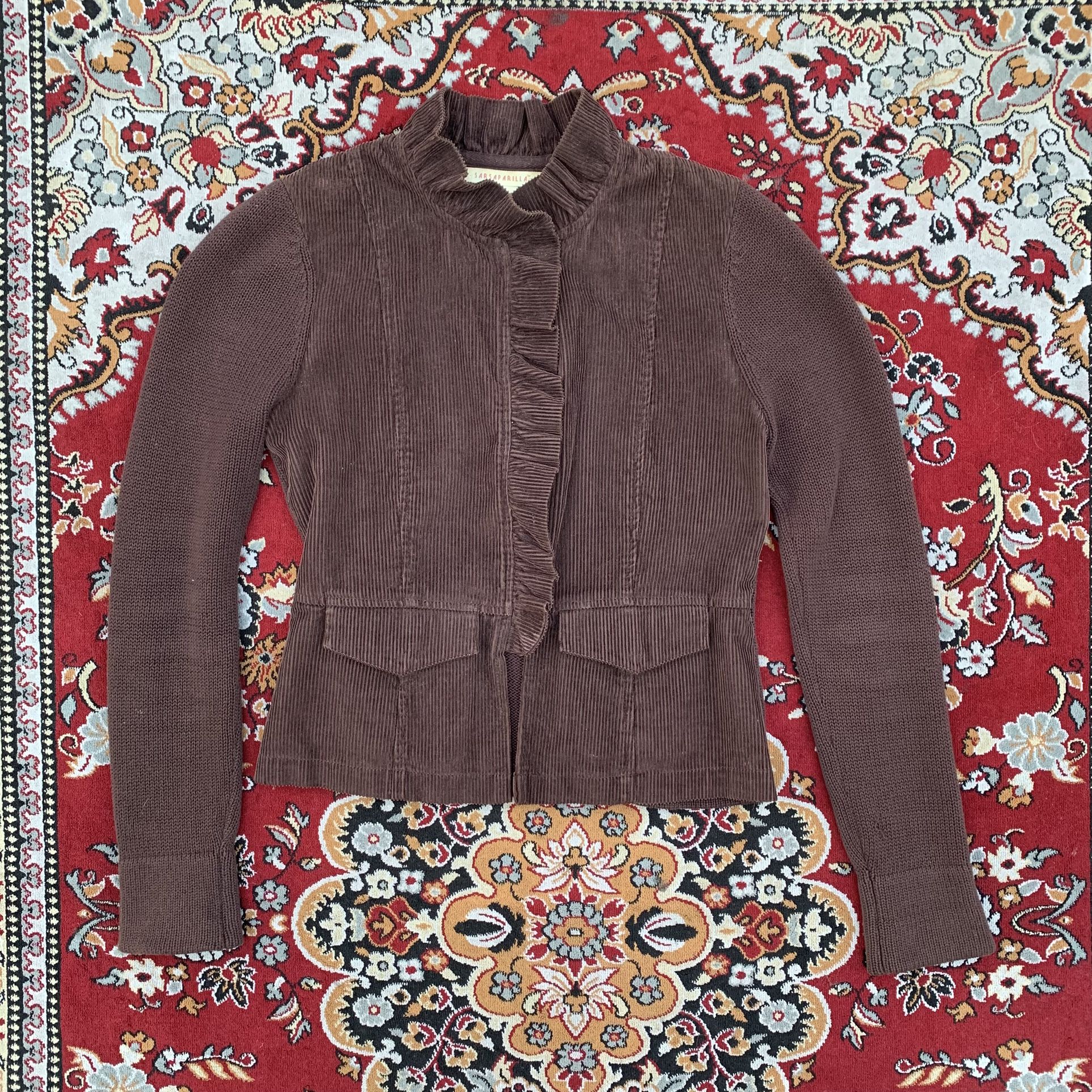 Sara Parilla Brown Corduroy Jacket