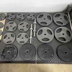Weights Total 🟰 250 Lbs