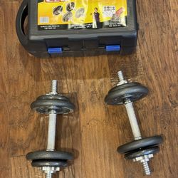 CAP Barbell 40 lbs Adjustable weight set