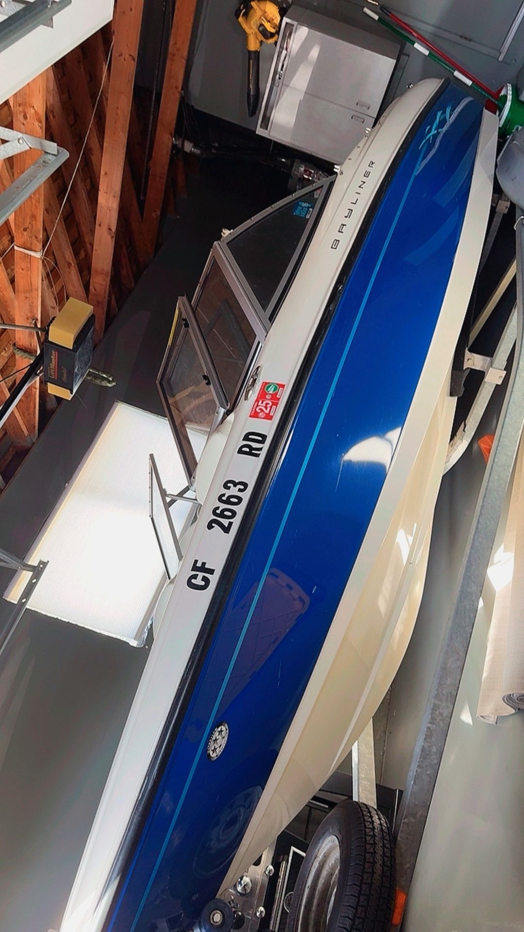 2006 Bayliner 9 Seater With Fishing Attachment & Trailer 