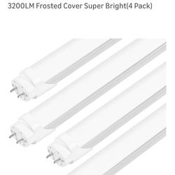 3200LM Frosted Cover Super Bright(4 Pack)