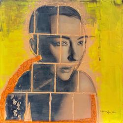 Original - Inge Geurts Portrait Painting