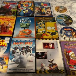 DVD Cartoons And Movies 