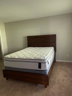 Bed and dresser