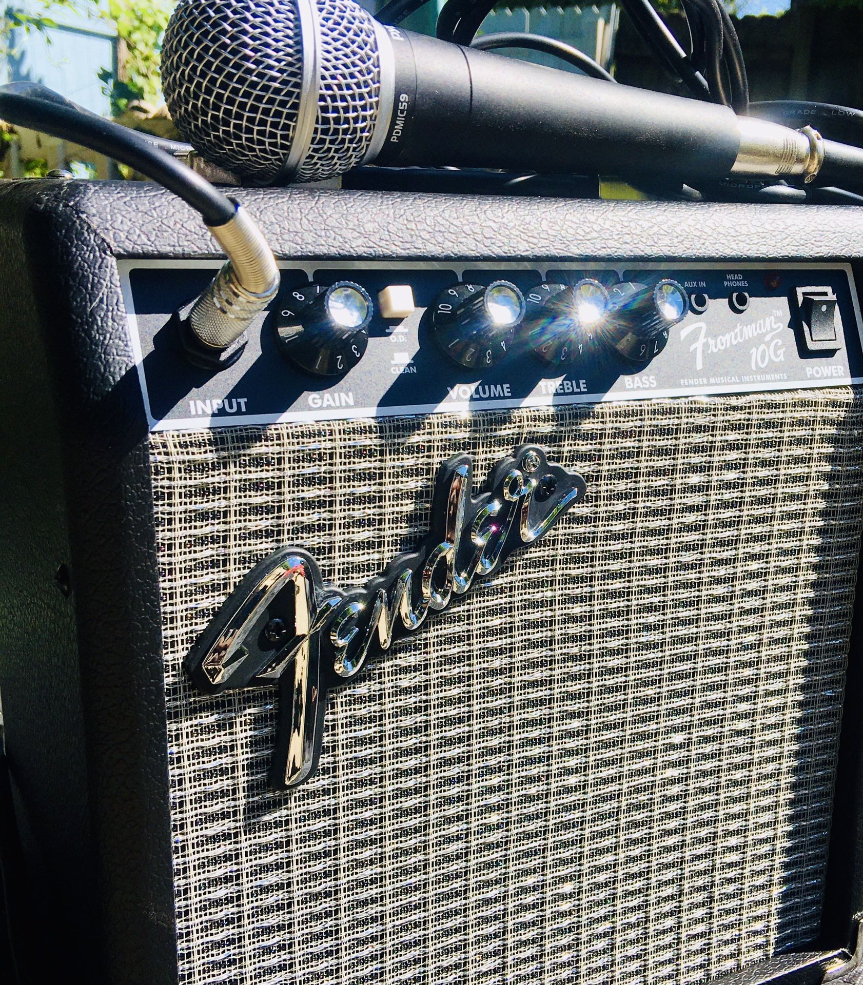 10x10 Amp And Microphone (Pyle)