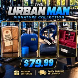 The Urban Man Signature Collection Diesel + Lacoste + Tommy Hilfiger + Tesori.
