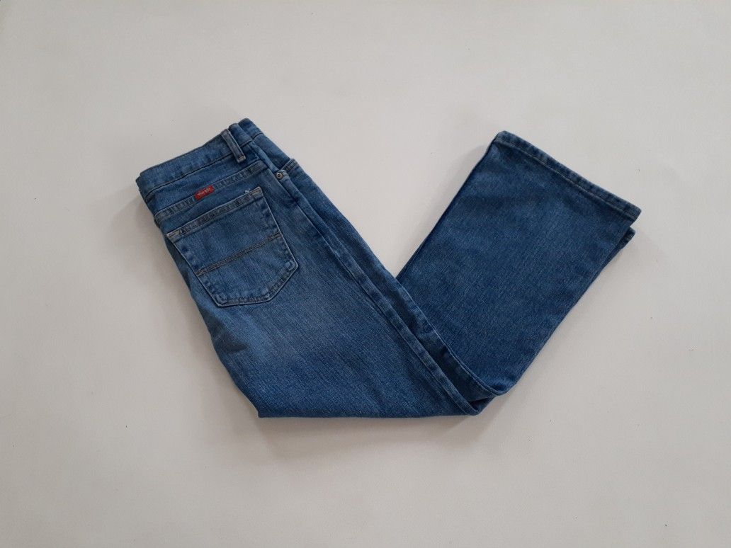 Wrangler boys blue denim jeans size 12 husky