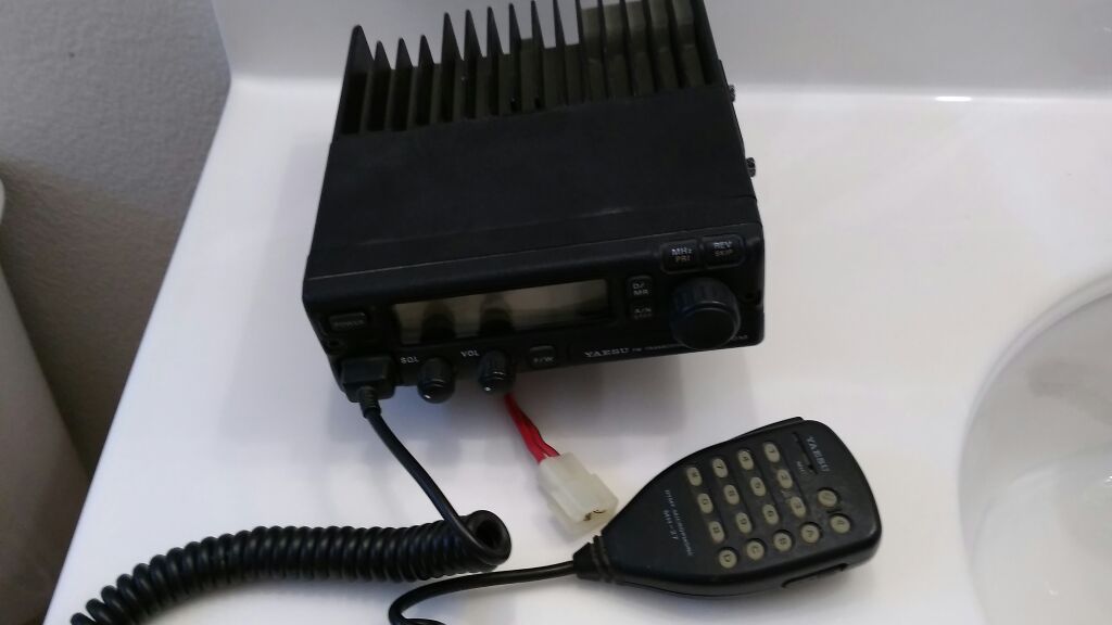 Yaesu FT-2500M VHF FM Rugged 2M Transceiver with microphone