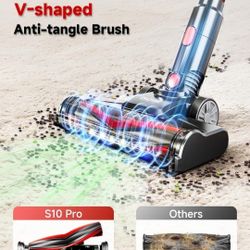 Cordless Vacuum Cleaner, 500W/40Kpa