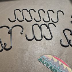 Metal Hanging Rack With Hooks