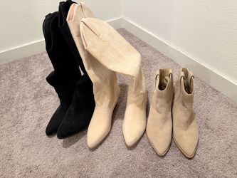 MUST GO! Women's Western Boots Bundle – 3 Pairs sizes 8-8.5