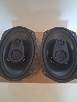 POWERBASS 1 PAIR 6×9 3 WAY 210 WATTS CAR SPEAKER