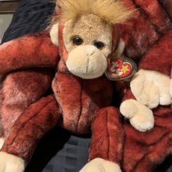 Orangutan monkey TY Beanie Collection