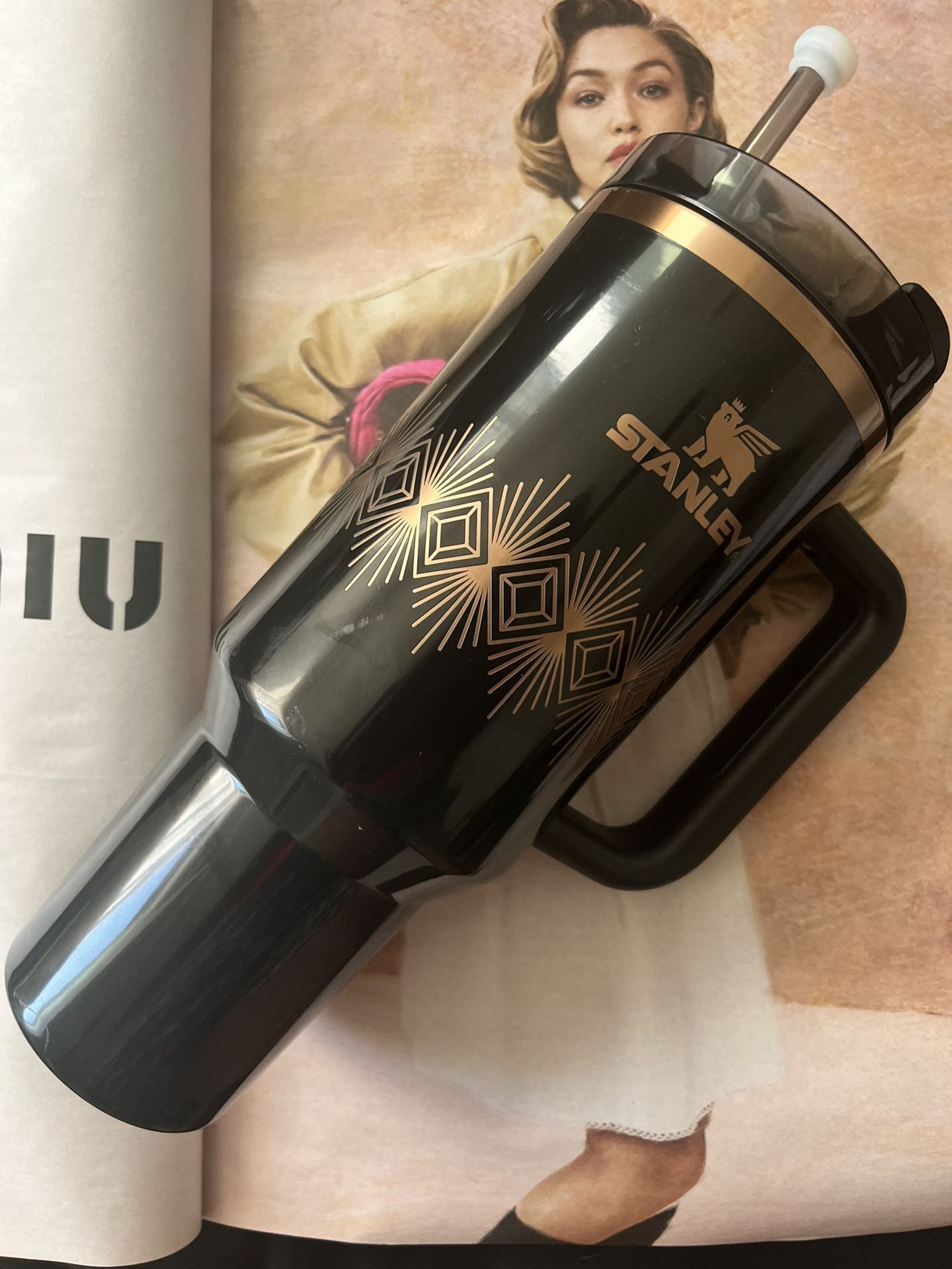 Stanley Quencher 40oz - Black Deco (Bargain!)