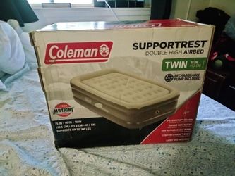 Coleman SupportRest Double High Twin Airbed