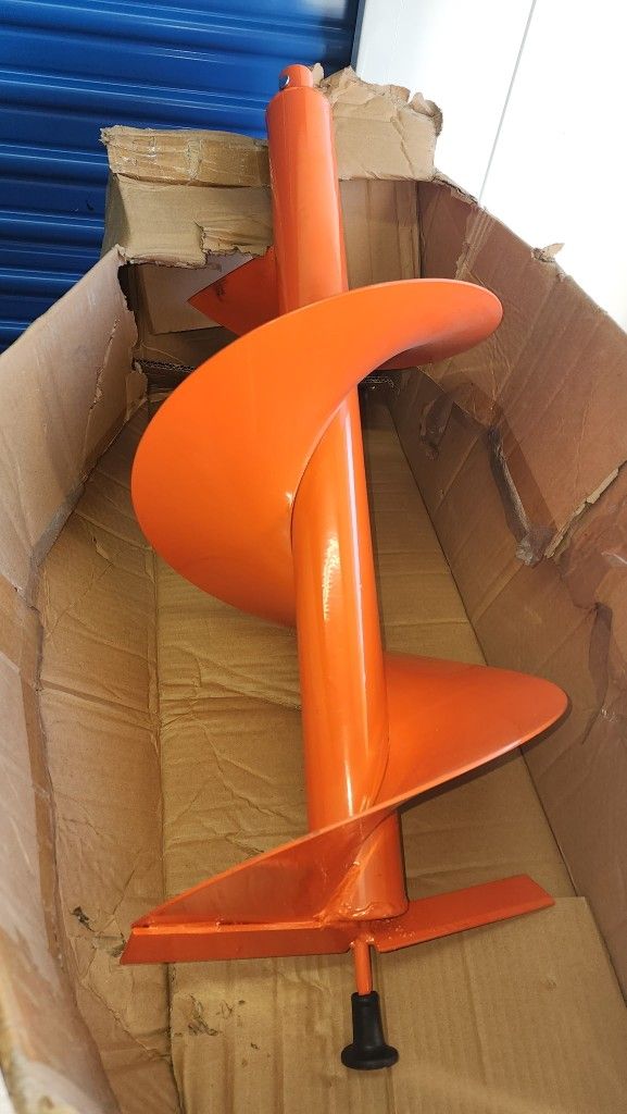 Auger Bit 12 Inch Soil Auger Bit for Planting, Gardening, Tree Planting, Digging Holes for Inside Diameter 3/4 Inch Shaft Auger