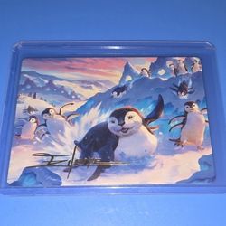 MTG Avatar Otter-Penguin Art Card Series Gold Stamped Signature 