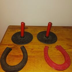 Vintage Roy Roger's Toy Horseshoe Set