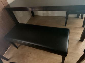 Table and chairs