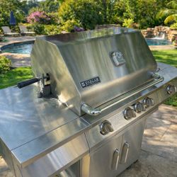 Jenn-Air BBQ Grill With Side Burner