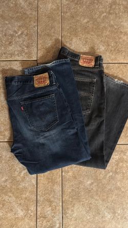 Men’s 36x30 569 Levi's Loose Straight Jeans – 2 Pairs