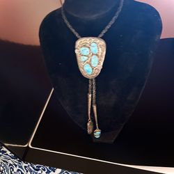 Turquoise Bolo Tie